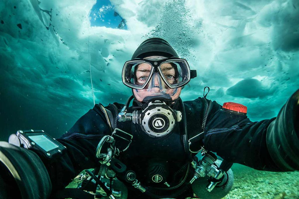 30 heures sous l’eau avec l’exploratrice Nathalie Lasselin