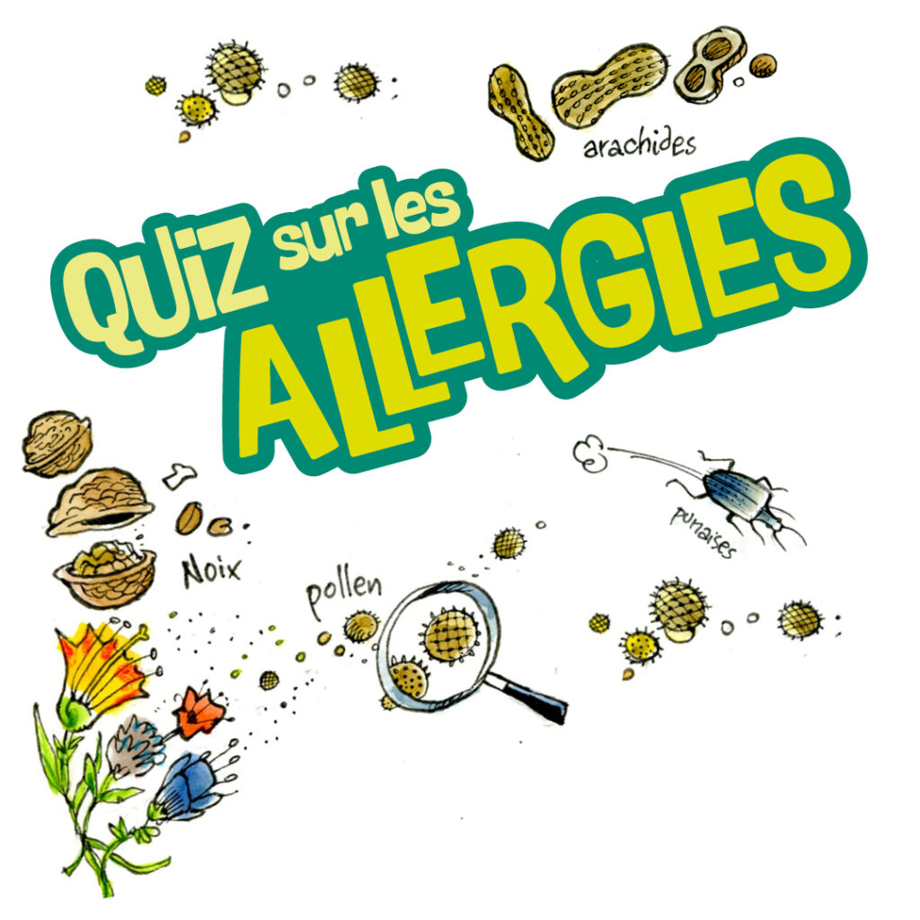 Quiz sur les allergies