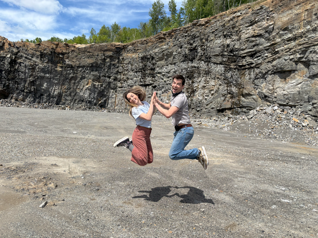 Émission Drôlement Débrouillards. Photo tournage