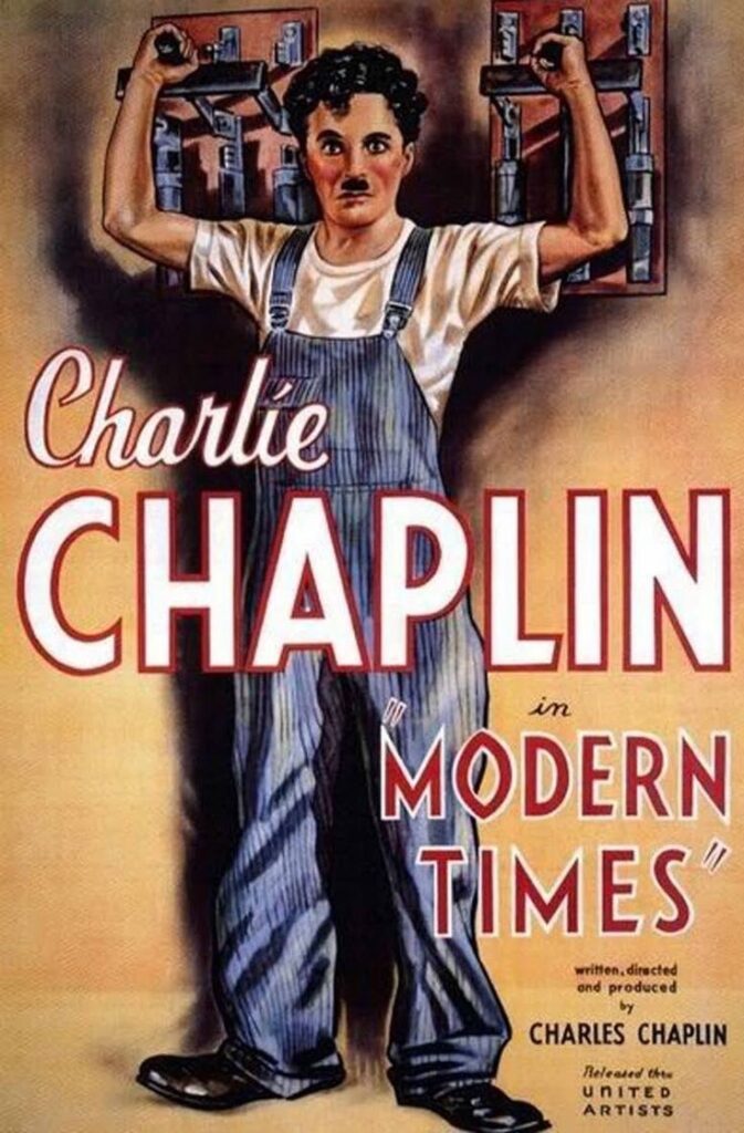 Affiche du film Les temps modernes