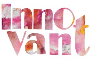 Mot "Innovant" écrit dans le style d'une peinture